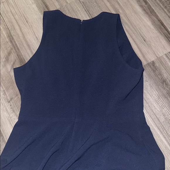 Dress the Population Catalina Fit & Flare Black XL $182 navy blue sleeveless - Picture 10 of 10